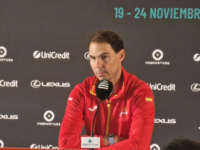 Rafa Nadal se despede do tênis na Copa Davis: “Estou aqui para ajudar a equipe a ganhar”