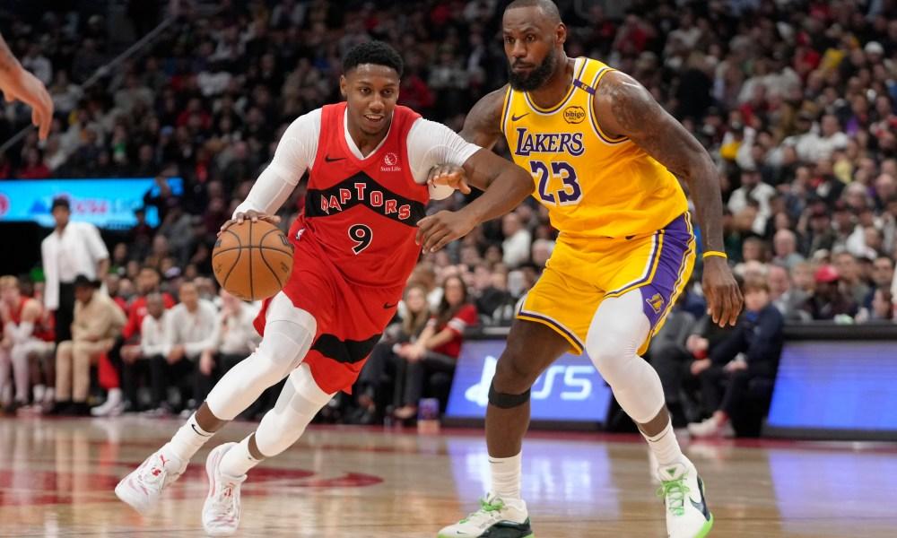Toronto Raptors vs Los Angeles Lakers