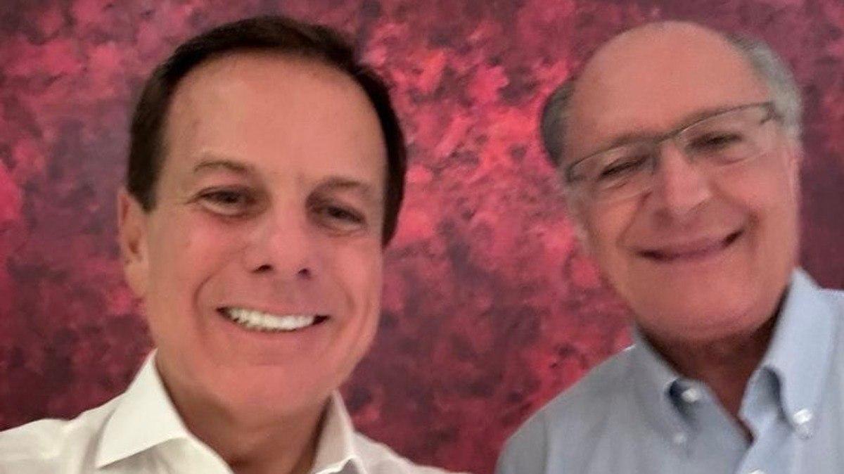 João Doria e Geraldo Alckmin