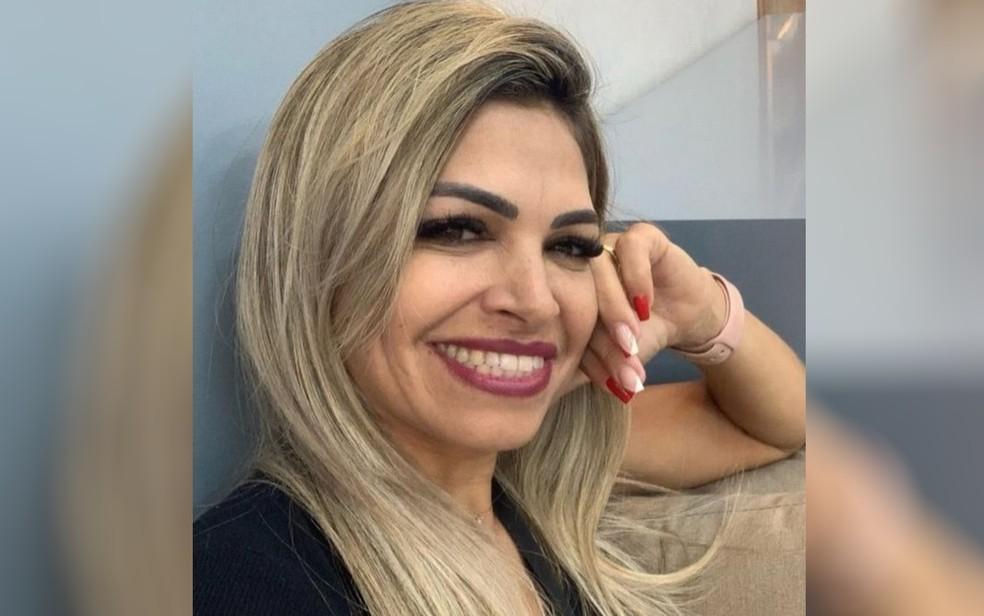 Alessandra Rufino de Oliveira, de 47 anos, foi encontrada morta dentro de casa, em Caldas Novas, Goiás