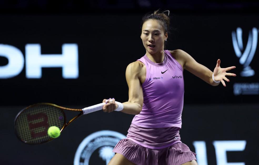 Qinwen Zheng no WTA Finals