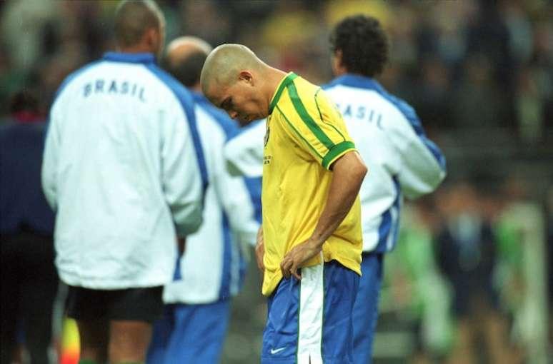 Ronaldinho, o 'Fenômeno', em foto de julho de 1998.