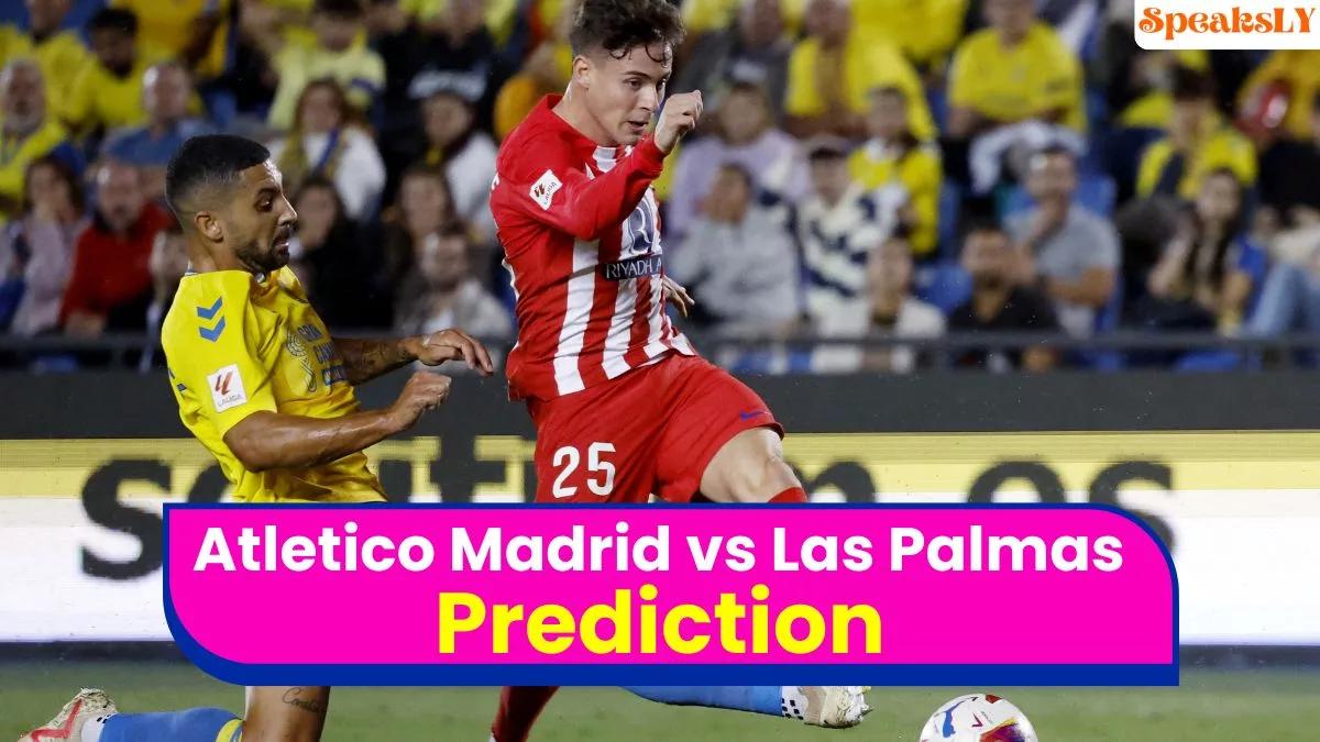 Imagem do confronto entre Atletico Madrid e Las Palmas