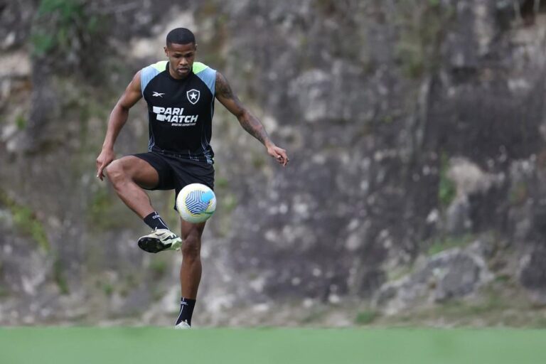 Júnior Santos retorna ao Botafogo para o clássico contra o Vasco