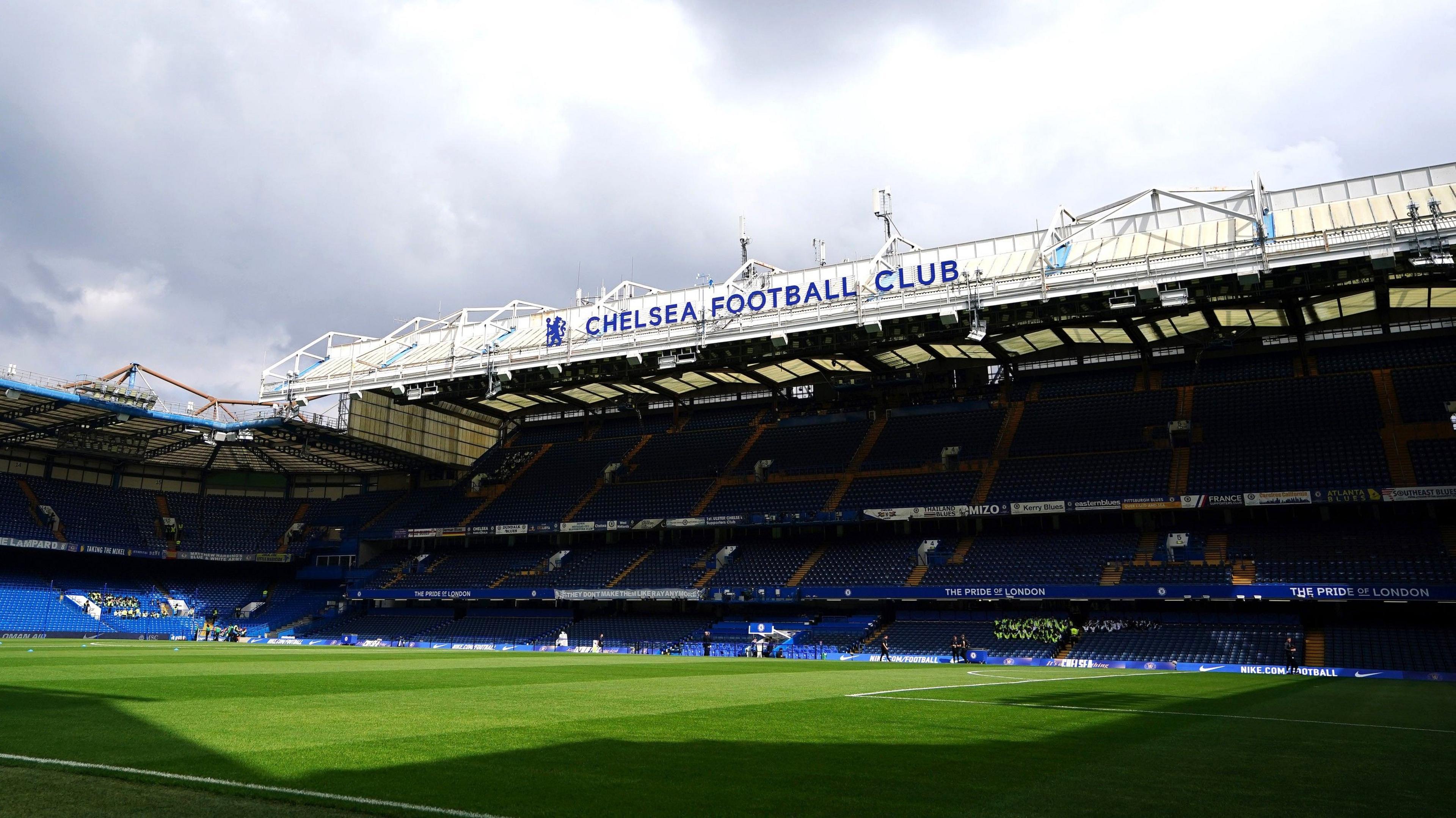 Vista geral do Stamford Bridge