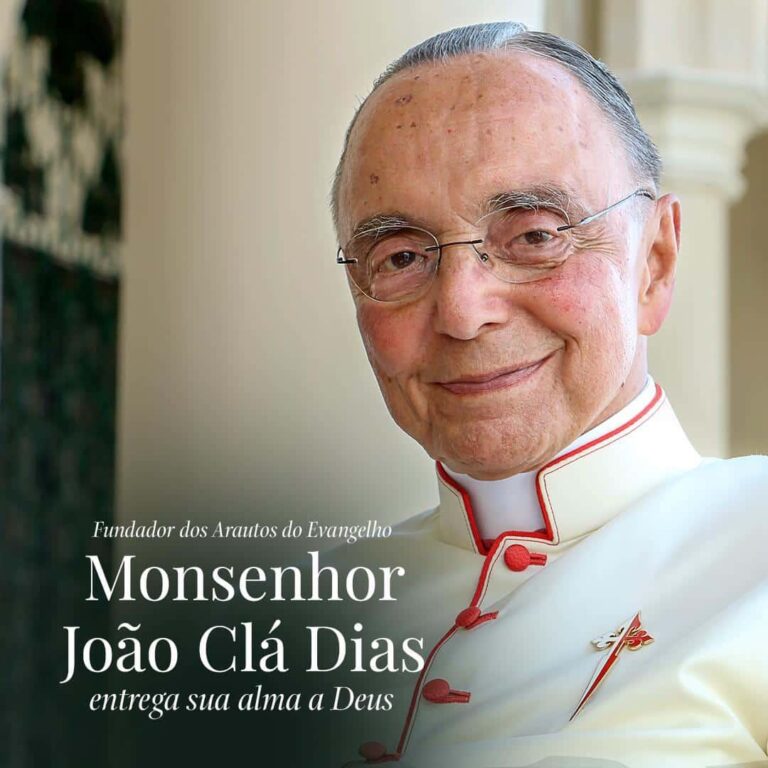 Morre Monsenhor João Scognamiglio Clá Dias aos 85 anos em São Paulo