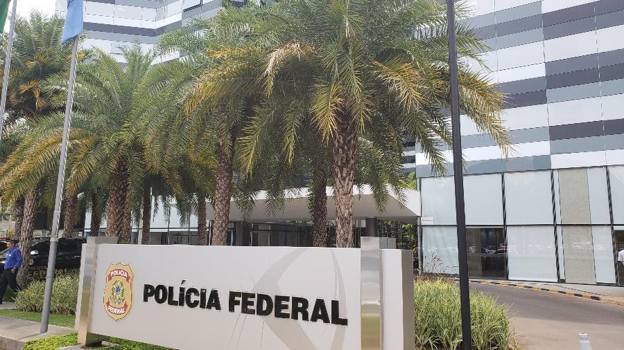 Fachada da Polícia Federal