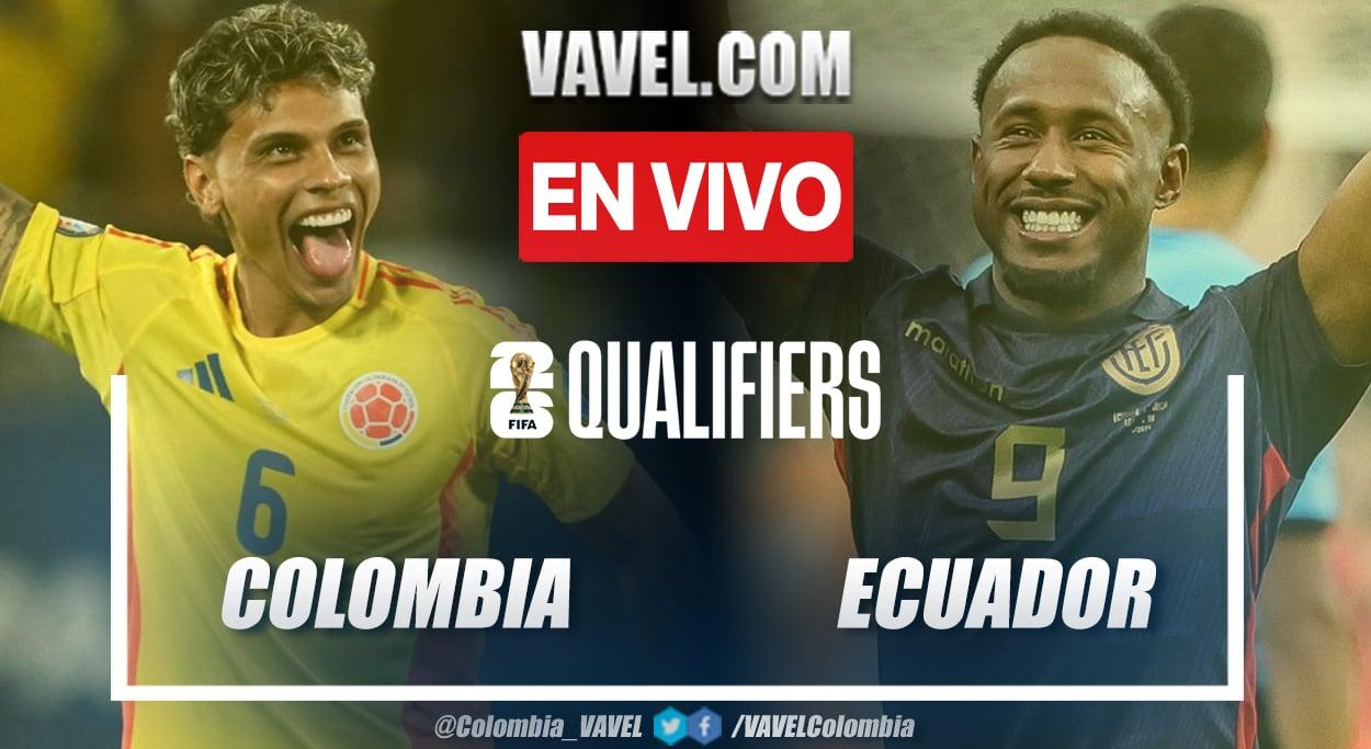Colômbia vs Equador EN VIVO, en Eliminatorias al Mundial 2026