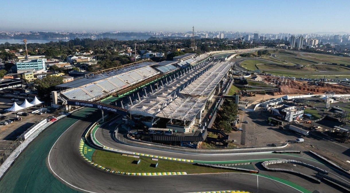 Autódromo de Interlagos, em São Paulo.