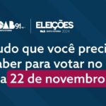 Eleições OAB/SC 2024: Tudo que você precisa saber para votar