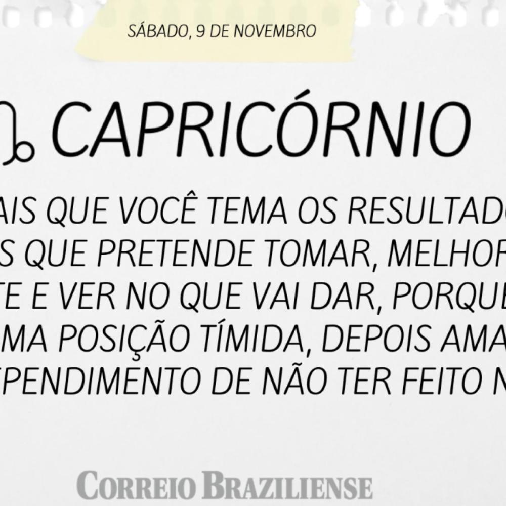 Signo de Capricórnio, nascimento entre 22/12 a 20/1.