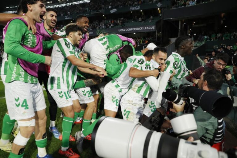 Betis consegue vitória heroica contra o Celje na Conference League