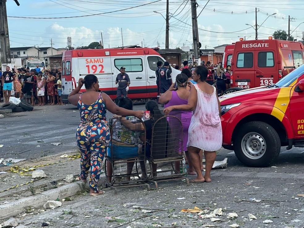 Famílias estão desoladas com explosão e destruição de apartamentos em Maceió