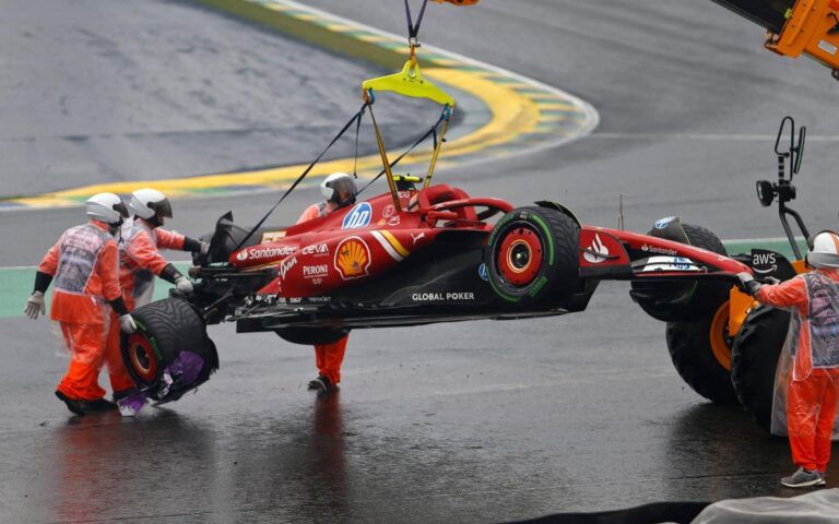 Acidentes Marcam Classificação do GP de São Paulo na Fórmula 1