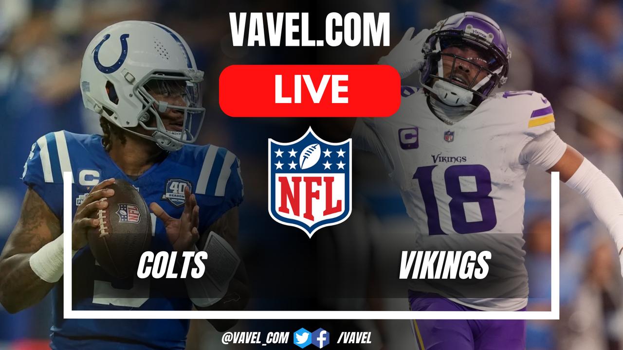 Indianapolis Colts vs Minnesota Vikings LIVE Score Updates (10-14)