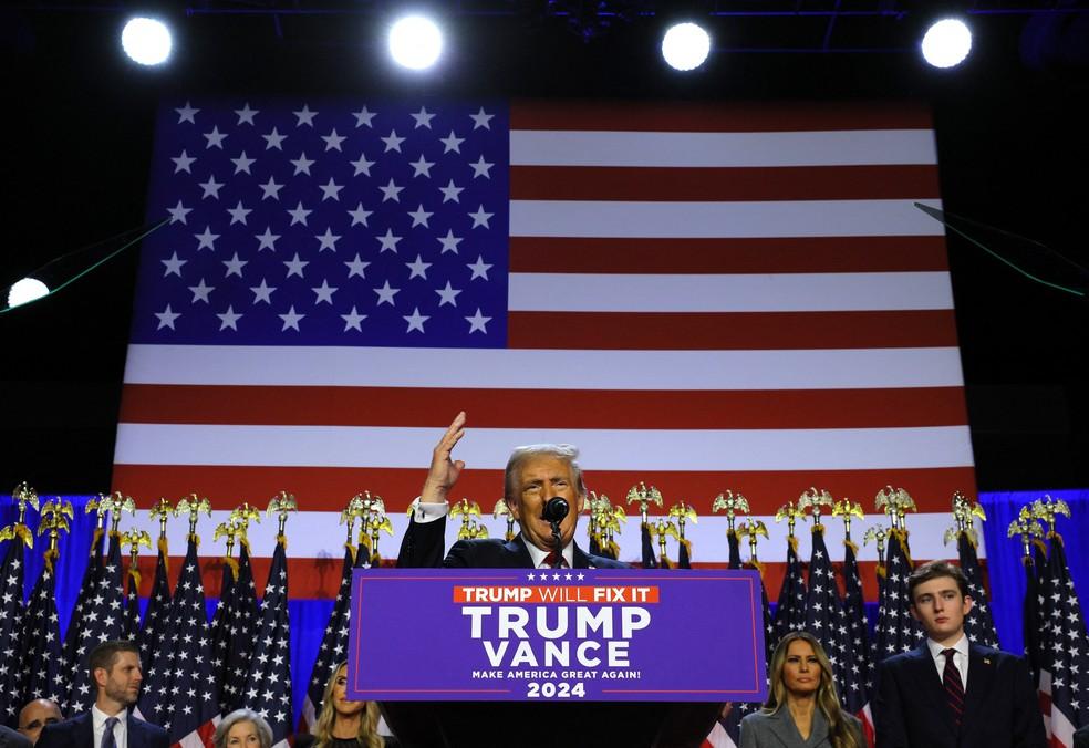 Trump faz discurso da vitória