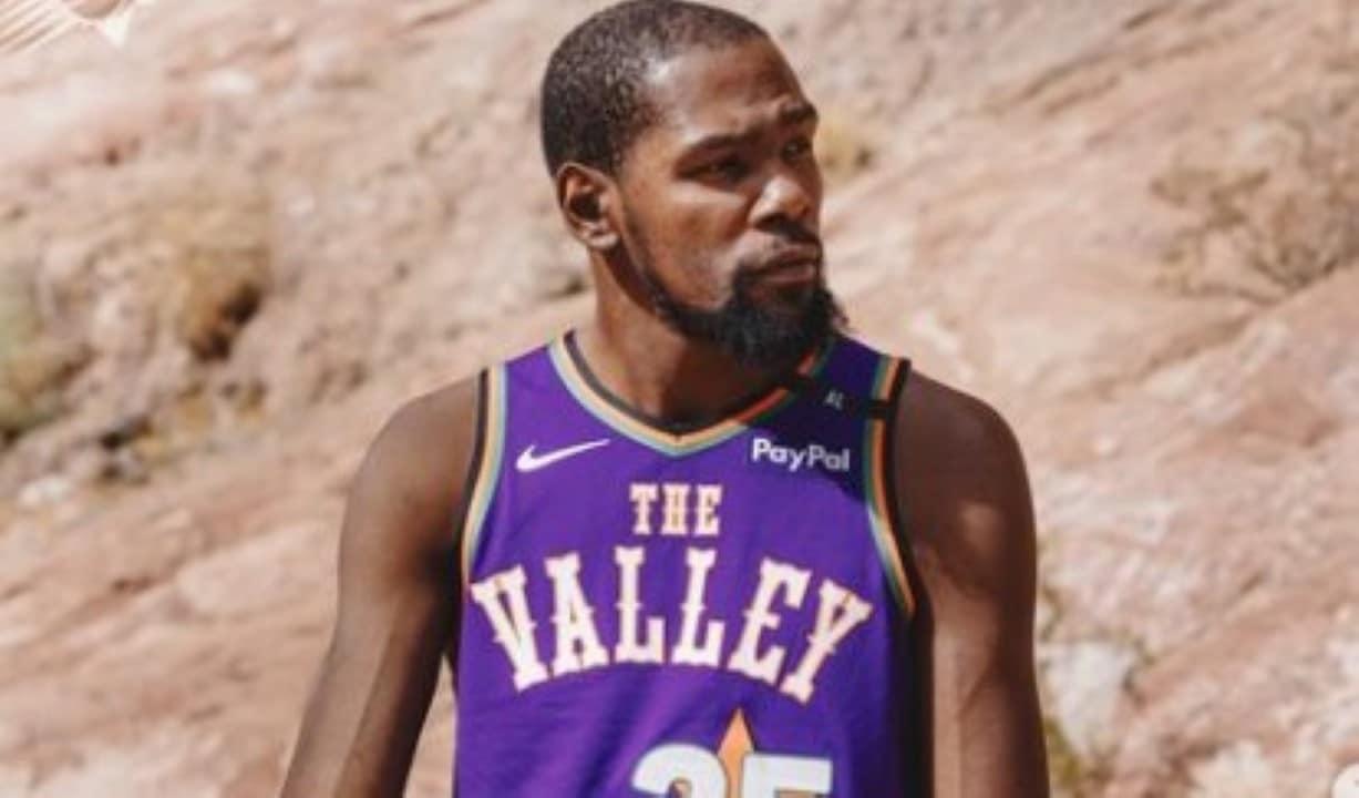 Kevin Durant em ação