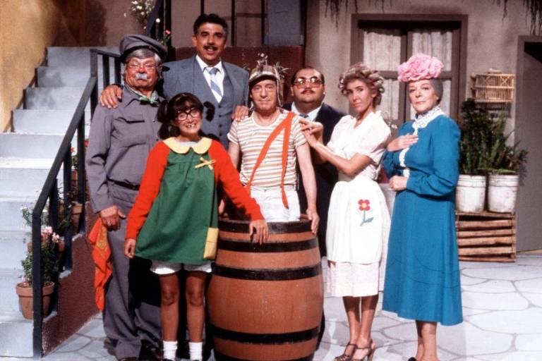 Imagens do programa mexicano Chaves