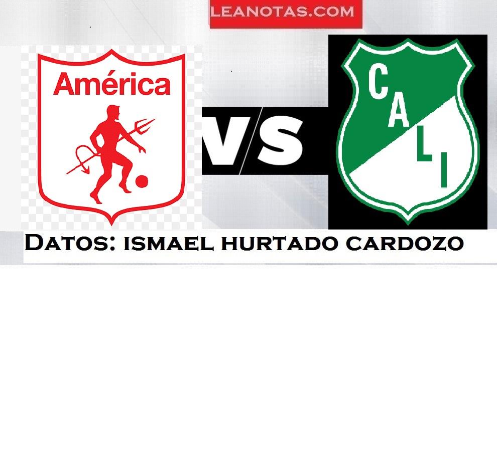 Deportivo Cali e América de Cali se enfrentando no Pascual Guerrero