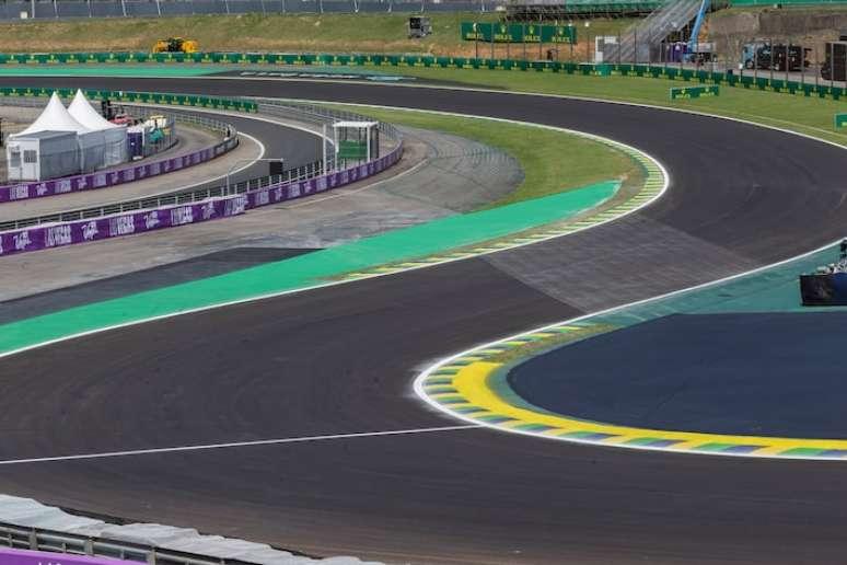 S do Senna, famosa curva do Autódromo de Interlagos