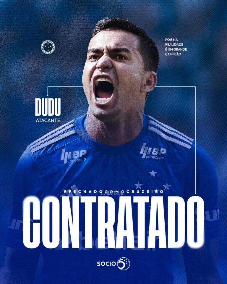 Cruzeiro Anuncia Retorno de Dudu com Contrato até 2027