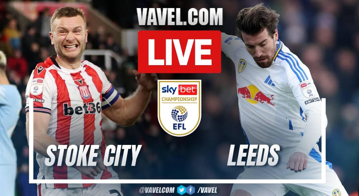 Stoke City vs Leeds LIVE Score Updates in EFL Championship (0-0)