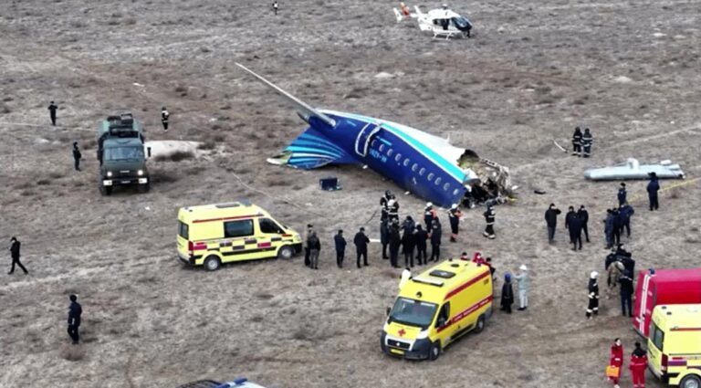 Embraer se oferece para ajudar investigações após queda de avião no Cazaquistão