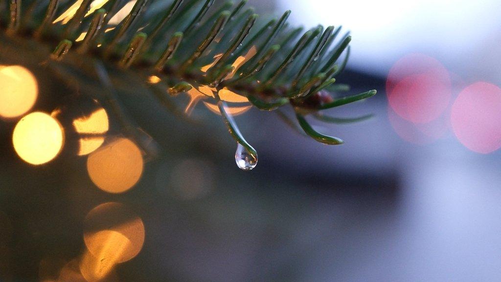 Céu nublado em Luxemburgo durante o Natal.