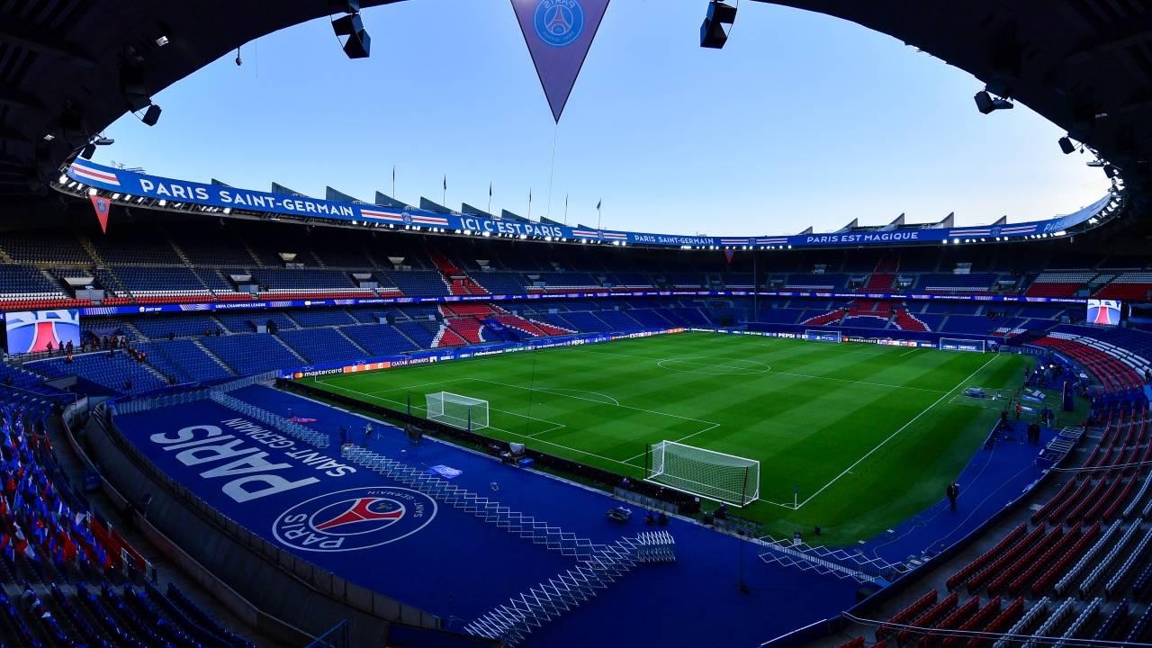 Estádio Parque dos Príncipes, palco do jogo entre PSG e Lyon