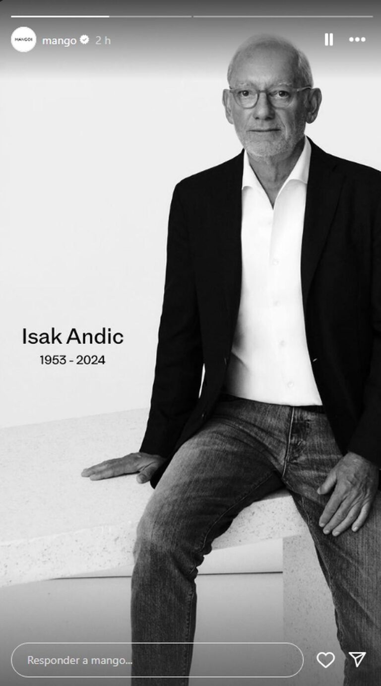 Morre Isak Andic, fundador da marca de moda espanhola Mango