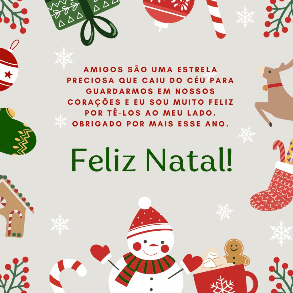 Mensagem de Natal para amigos