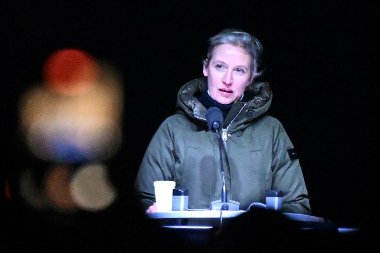 Contra-manifestação em Magdeburgo após ataque.