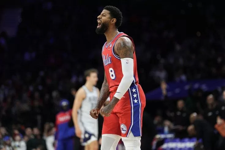 Paul George e KJ Martin lideram vitória dos Sixers sobre o Magic
