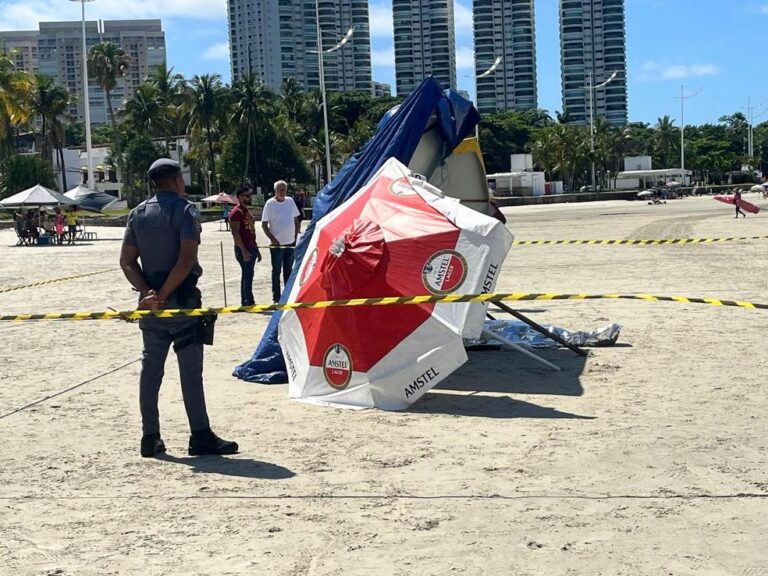 Turista é morto durante assalto em praia do Guarujá: um dia trágico no litoral paulista