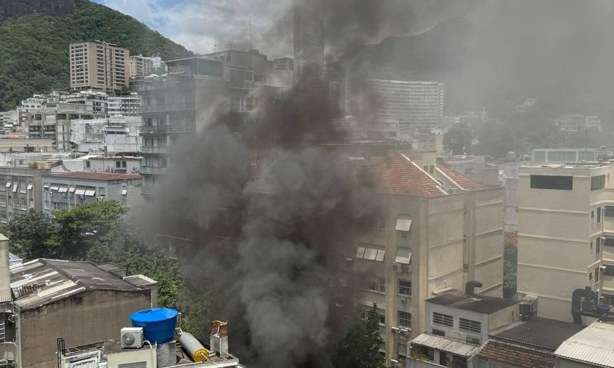 Incêndio no Sushi Leblon