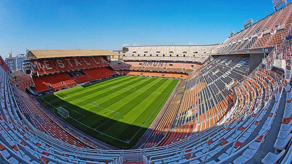 Estádio Mestalla, casa do Valencia.