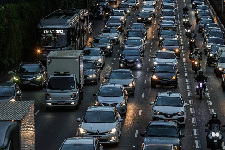 Congestionamentos em São Paulo