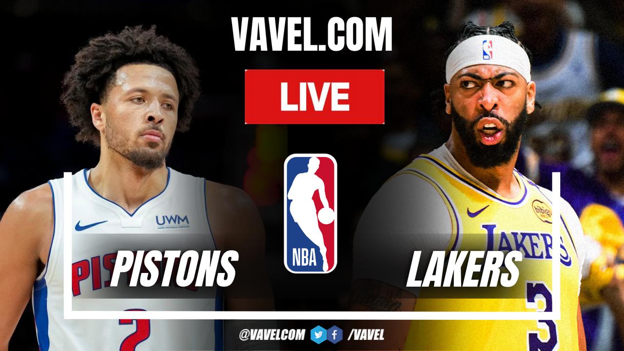 Los Angeles Lakers vs Detroit Pistons