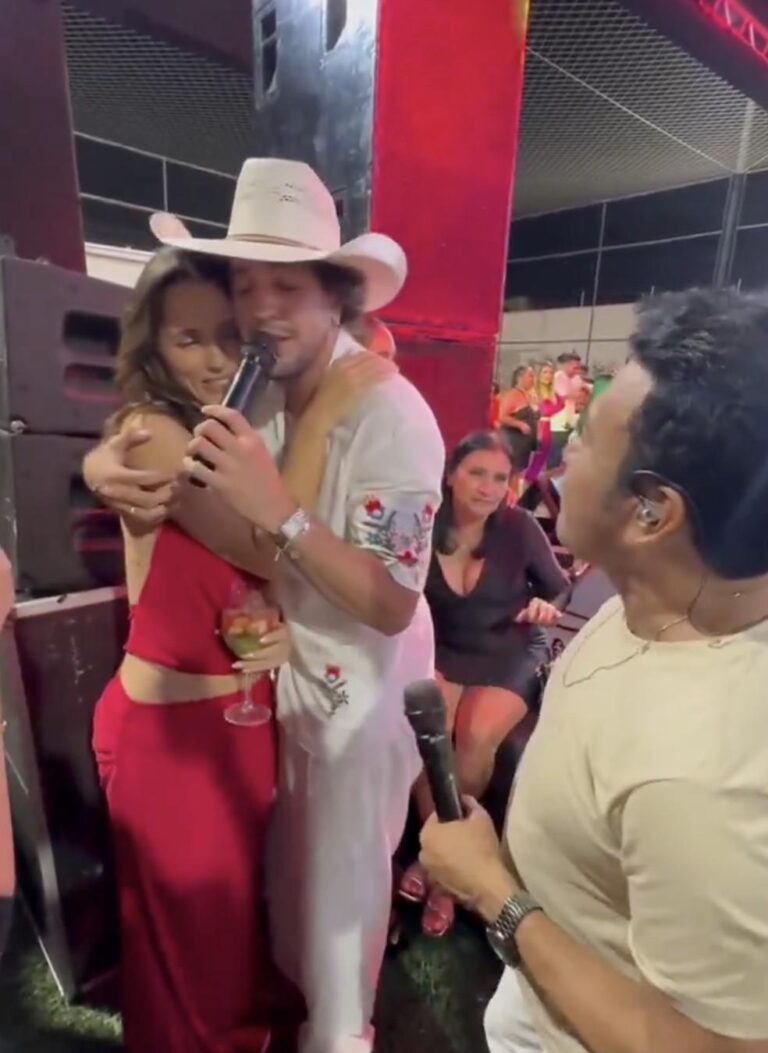Romance em Alta: Nattan Declara Seu Amor por Rafa Kalimann em Show de Natal