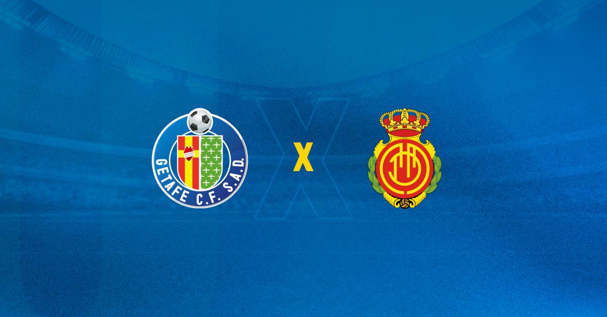 Escudos de Getafe e Mallorca