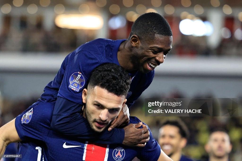 Paris Saint-Germain vence o AS Monaco por 4 a 2 na Ligue 1