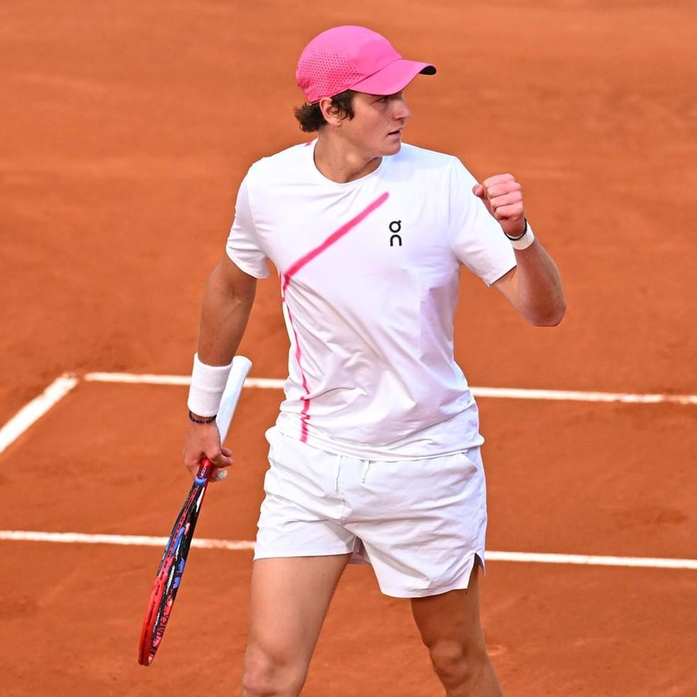 João Fonseca no Madrid Open de tênis