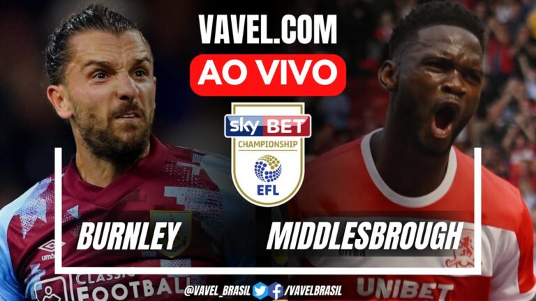 Empate emocionante na EFL Championship: Burnley e Middlesbrough terminam em 1 a 1