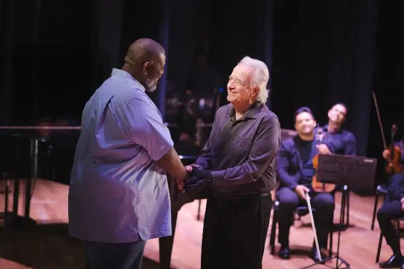 Péricles e João Carlos Martins juntos