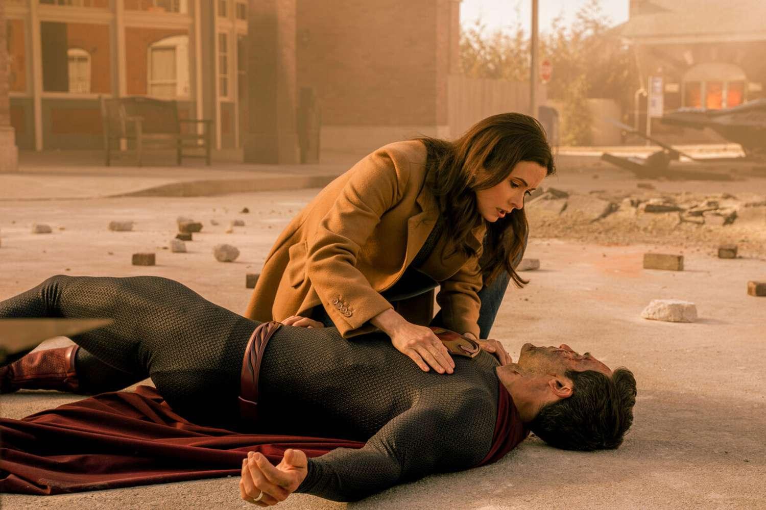 Superman and Lois Lane no finale da série