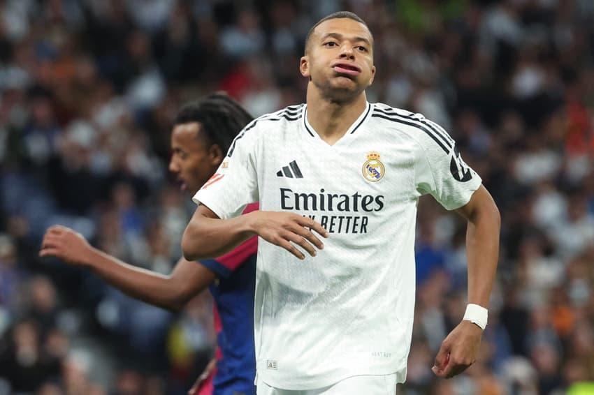 Mbappé lamenta chances perdidas em Real Madrid x Barcelona