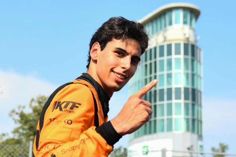 Gabriel Bortoleto Rumo ao Título na Corrida Sprint da Fórmula 2 em Abu Dhabi