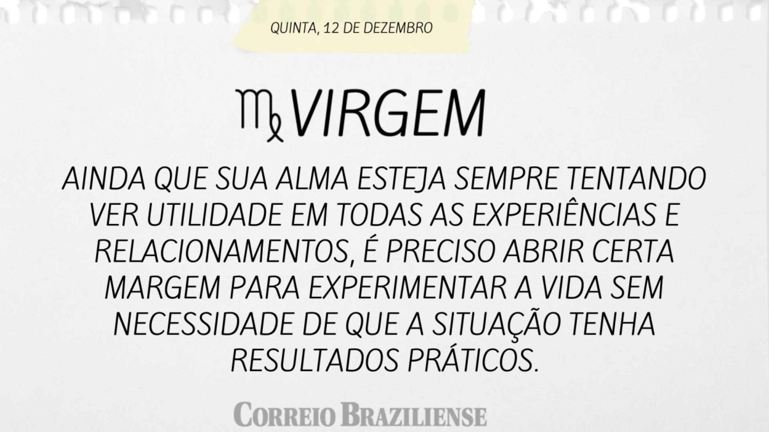 Virgem | 12 de Dezembro