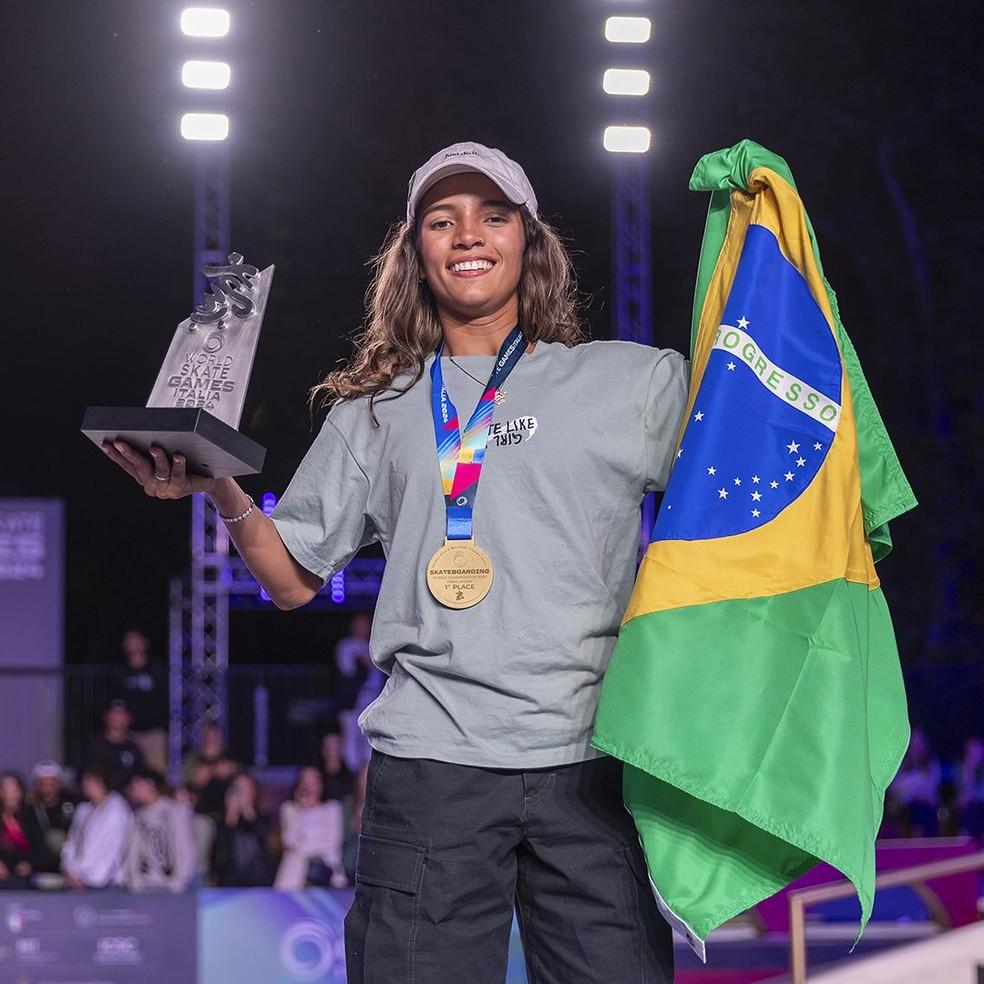 Rayssa Leal busca o tricampeonato mundial