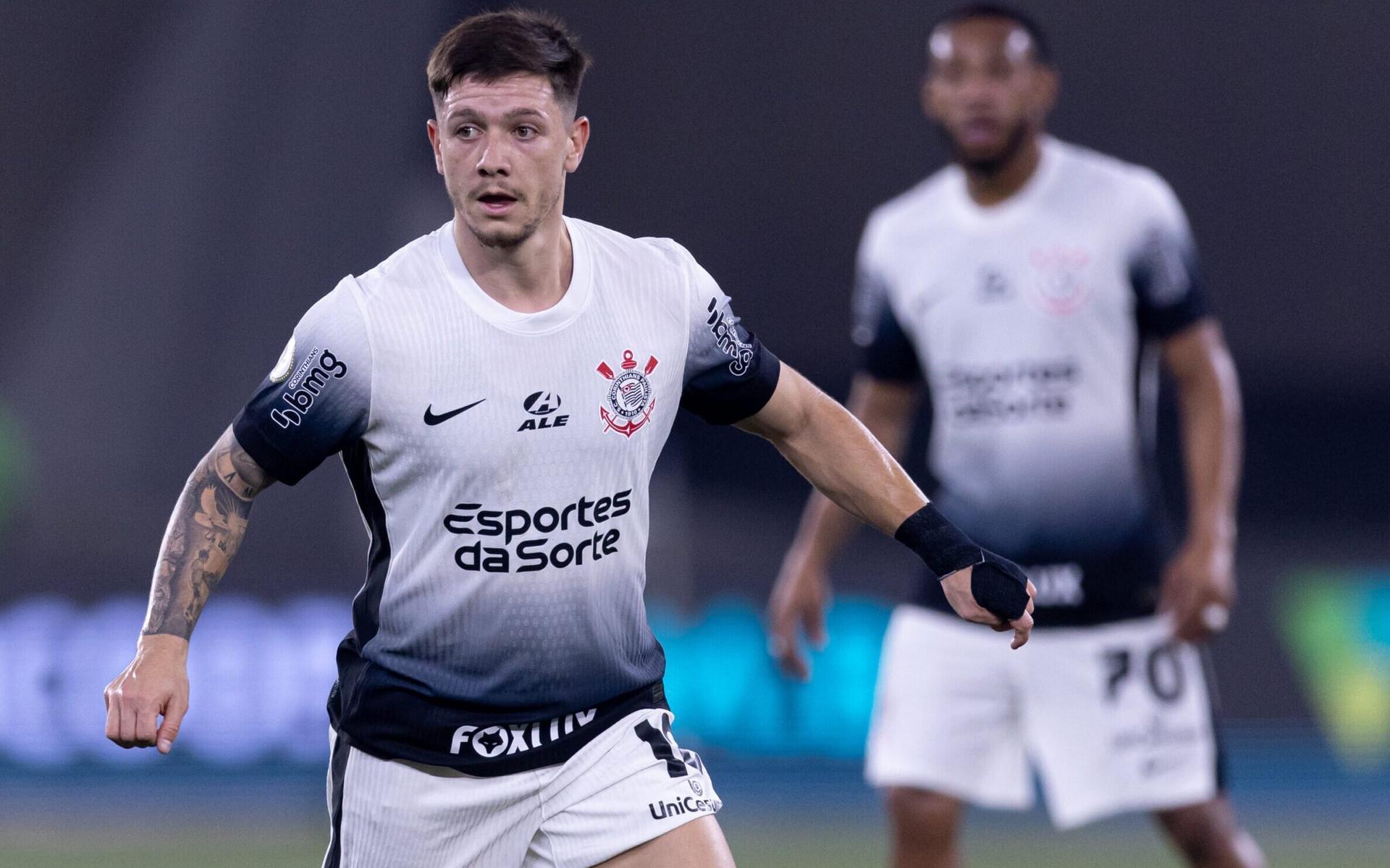 Rodrigo Garro em ação pelo Corinthians